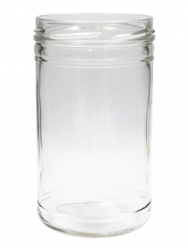 Sturzglas rund 1062ml, Mündung TO100  Lieferung ohne Deckel, bei Bedarf bitte separat bestellen!